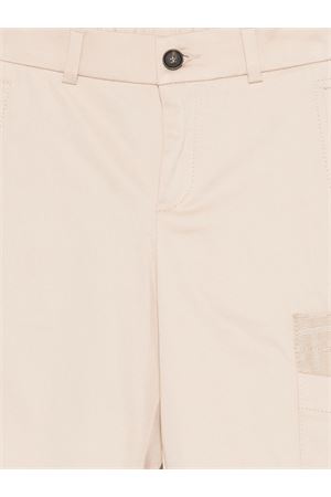 beige cotton shorts FENDI KIDS | JMF565AS5YF1P2N